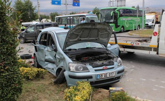 Tokat'ta trafik kazaları: 10 yaralı