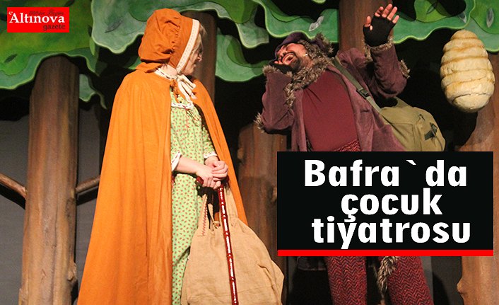 Bafra`da çocuk tiyatrosu