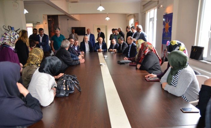 AK Parti Giresun milletvekili adaylarının seçim çalışmaları