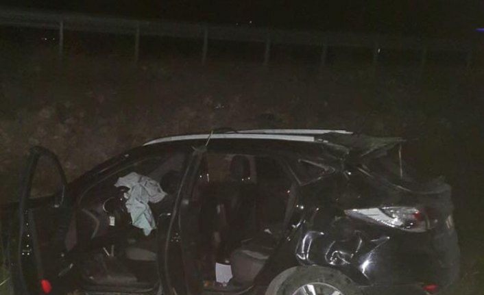 Tokat'ta otomobil şarampole devrildi: 1 ölü, 3 yaralı