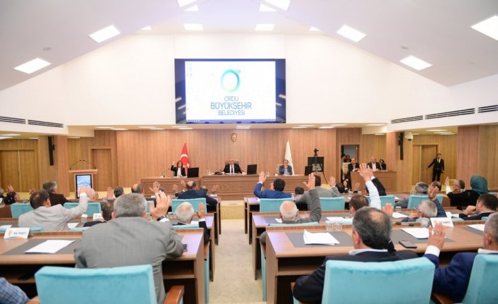 Ordu Büyükşehir Belediye Meclisi toplandı