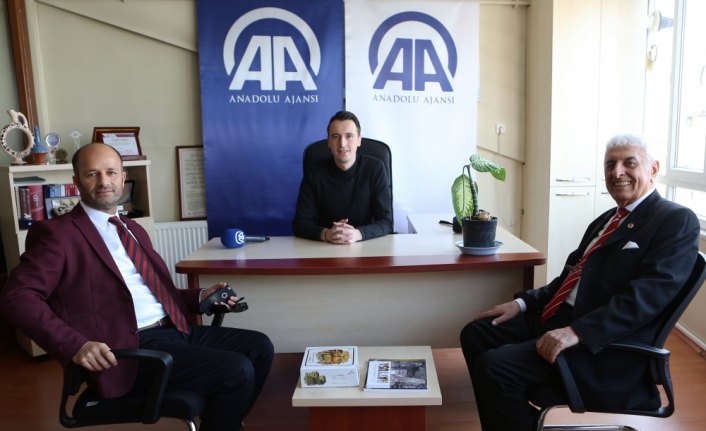 Muhtarlar Federasyonu Başkanı Özünal'dan AA'ya ziyaret