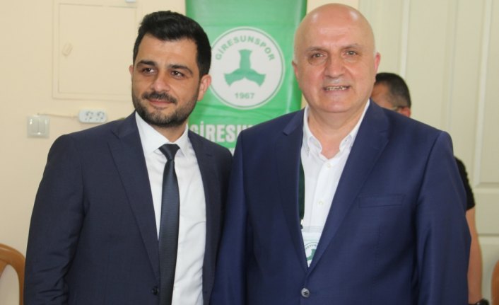 Giresunspor'da başkanlığa Sacit Ali Eren, yeniden seçildi