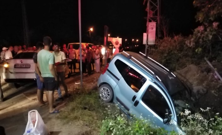 Samsun'da otomobil ile hafif ticari araç çarpıştı: 5 yaralı