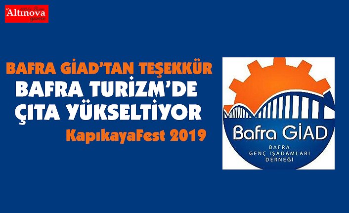 Bafra Turizm’de Sürekli Çıta Yükseltiyor:  KapıkayaFest 2019