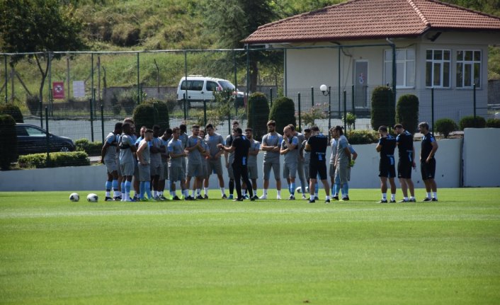 Trabzonspor, AEK maçı hazırlıklarına başladı