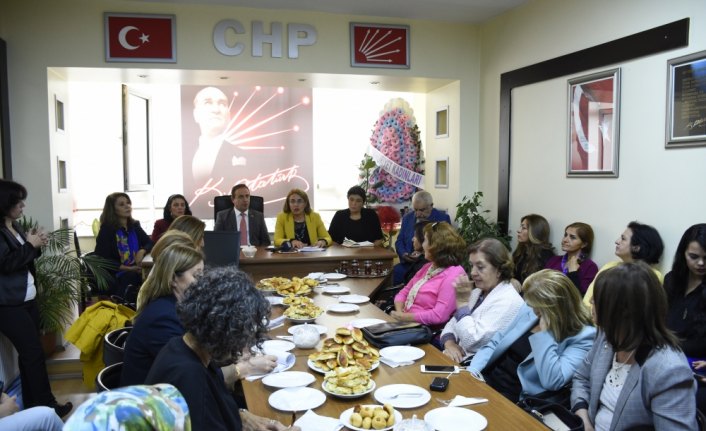 CHP Kadın Kolları Genel Başkanı Köse Gümüşhane'de
