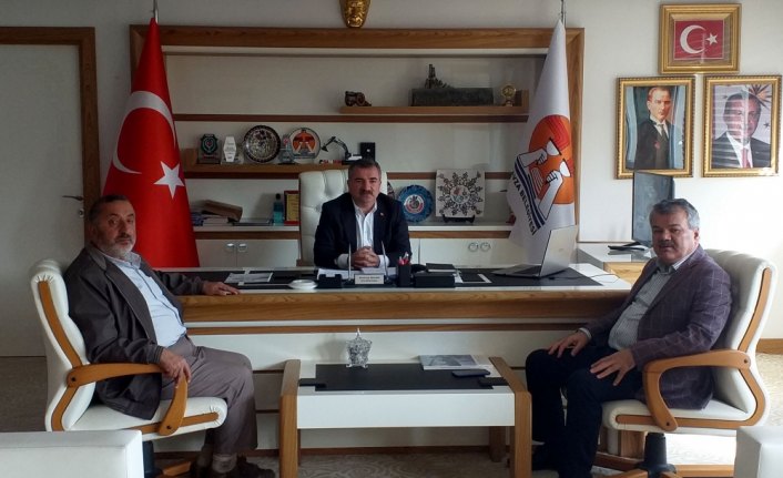 Kültür Memur-Sen Genel Başkanı Erdoğan'dan Başkan Özdemir'e ziyaret