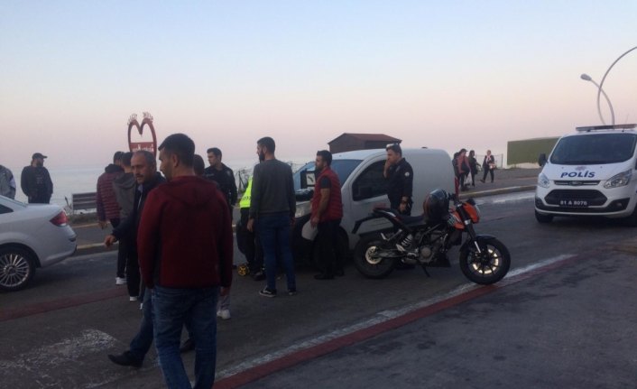 Düzce'de trafik kazası:1 yaralı