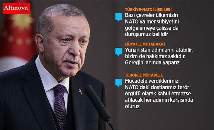 Cumhurbaşkanı Erdoğan: NATO'nun kendini güncellemesi kaçınılmazdır