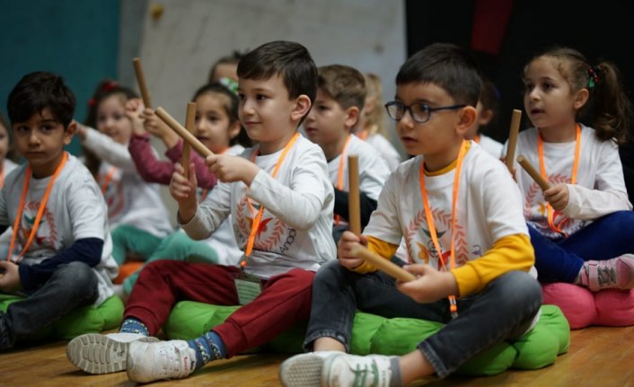 Samsun'da çocuklar engelli arkadaşlarıyla eğlendi