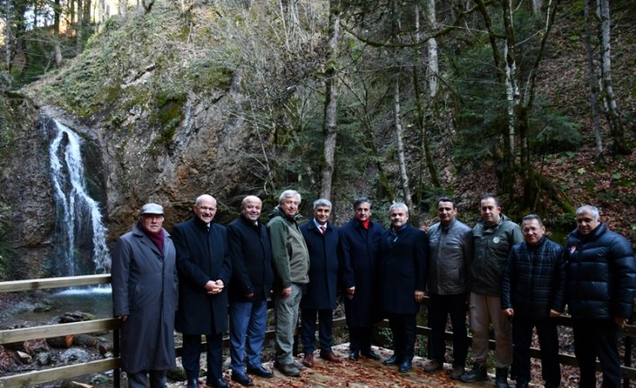 Vali Gürel ve milletvekilleri Baklabostan Tabiat Parkı'nı inceledi