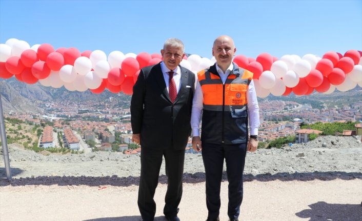 Bakan Karaismailoğlu, Amasya Çevre Yolu Açılış Töreni'nde konuştu: