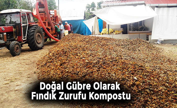 Doğal Gübre Olarak Fındık Zurufu Kompostu