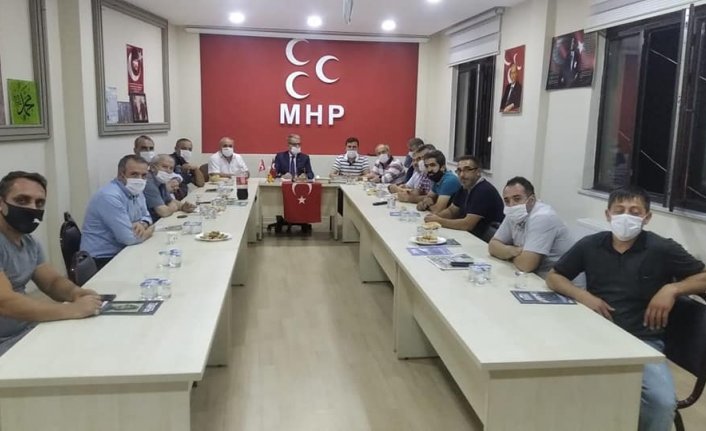 MHP Kavak İlçe Başkanlığı istişare toplantısı yaptı