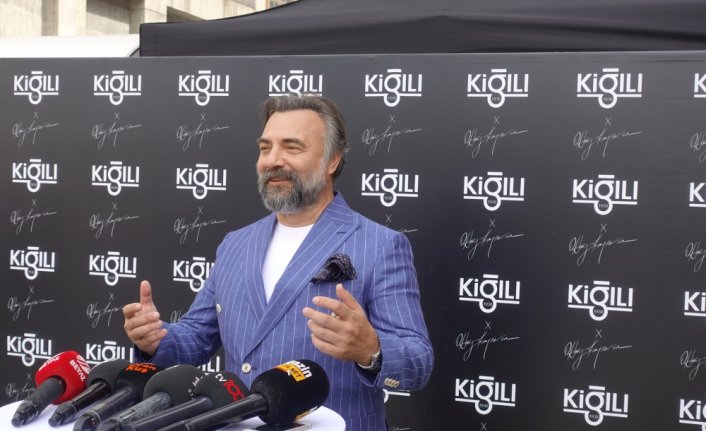 Oyuncu Oktay Kaynarca, reklam filmi için kamera karşısına geçti
