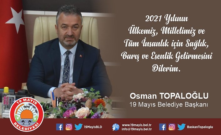 Osman Topaloğlu'ndan yeni yıl mesajı