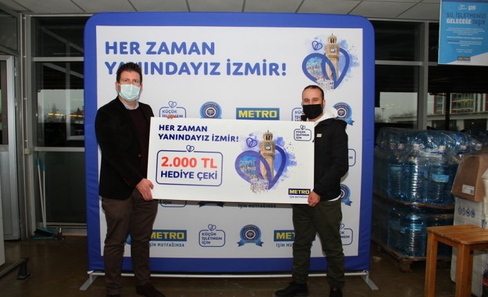 Metro Türkiye'den İzmir depreminde zarar gören işletmelere destek kampanyası