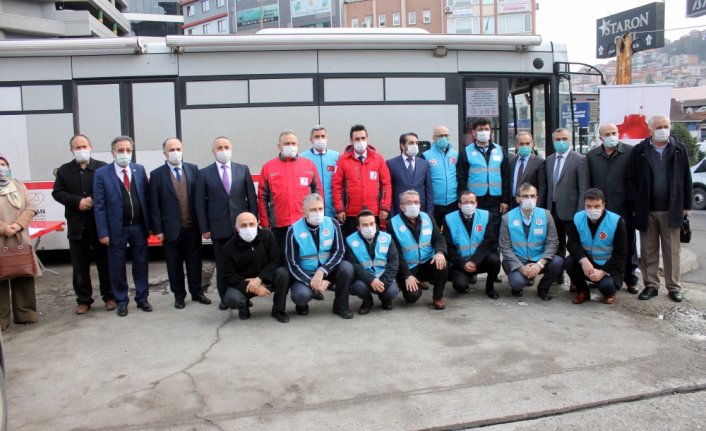 Zonguldak'ta kan bağışı kampanyası düzenlendi
