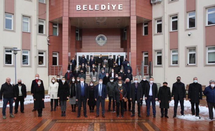 MHP il teşkilatından Belediye Başkanı Akın'a ziyaret