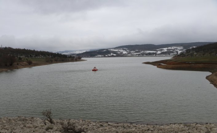 Bolu'nun içme suyu kaynağı Gölköy Barajı'nda su seviyesi yüzde 57'ye yükseldi