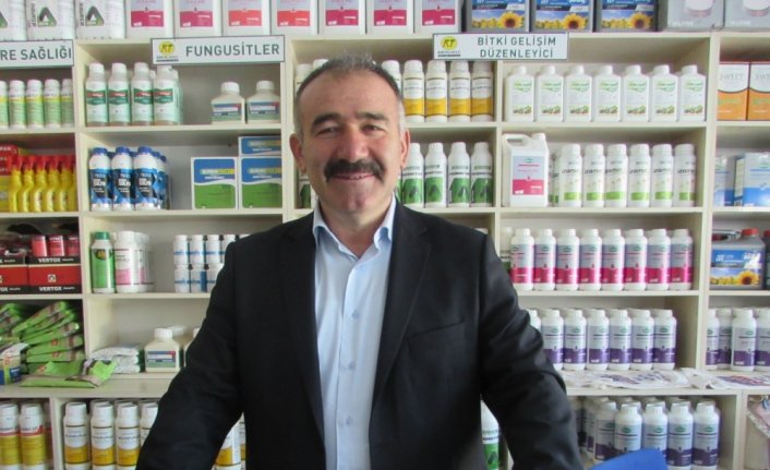 Ladik Ziraat Odası Başkanı Demir, zirai ilaç satışlarının devam ettiğini bildirdi