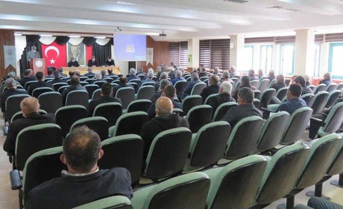 Merzifon'da Köylere Hizmet Götürme Birliği Genel Kurulu yapıldı