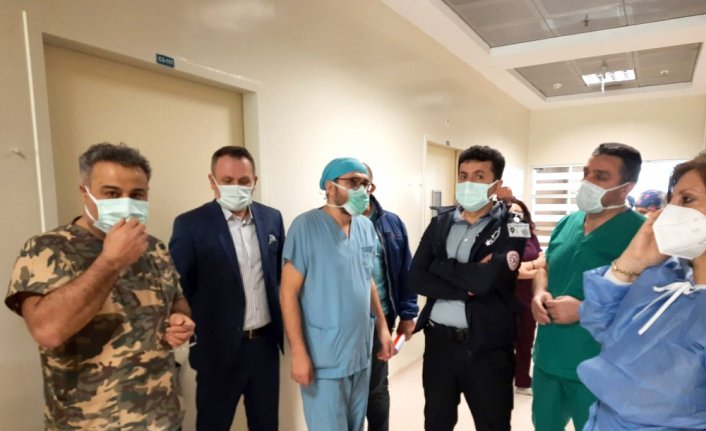 Ordu'da doktoru darbettiği ileri sürülen hasta yakını gözaltına alındı