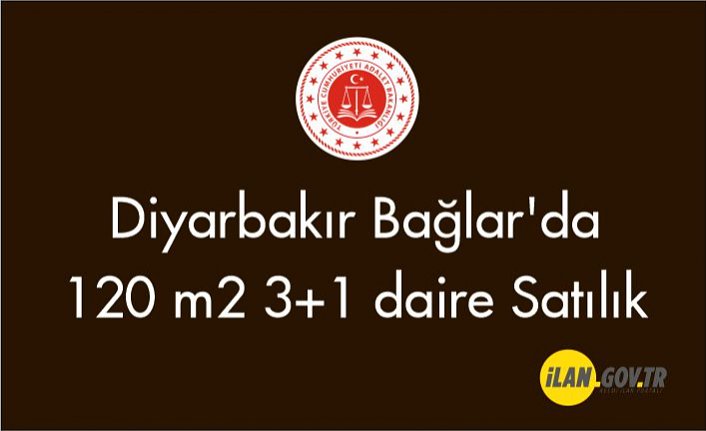 Diyarbakır Bağlar'da 120m² 3+1 Satılık daire