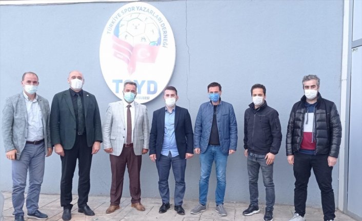 Sporcu Yetiştirme Daire Başkanı Çebi, TSYD Trabzon Şubesi'ni ziyaret etti