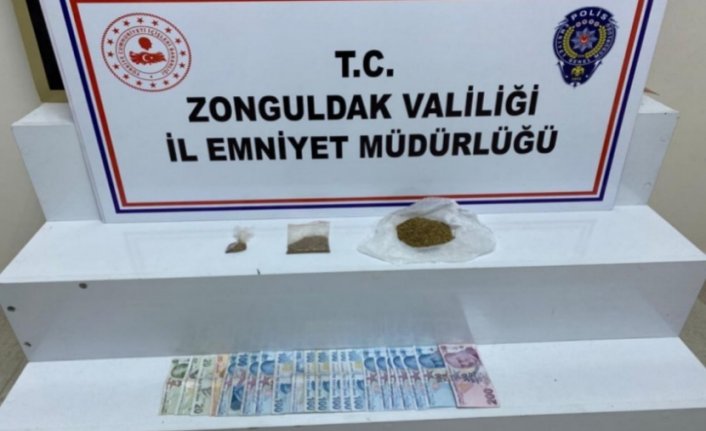 Zonguldak'ta uyuşturucu operasyonunda yakalanan 2 şüpheli tutuklandı