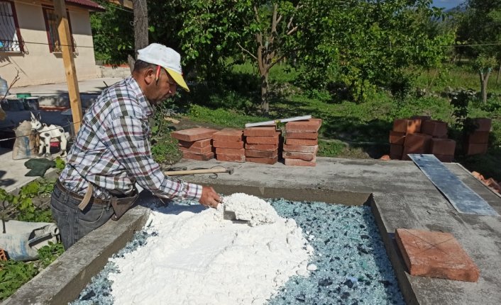 Kastamonu'da geleneksel yöntemlerle yapılan taş fırınlar ilgi görüyor