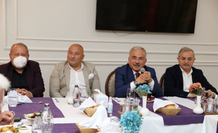 Ordu Büyükşehir Belediye Başkanı Güler, oda başkanları ile bir araya geldi
