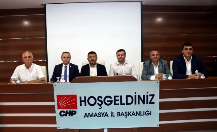 CHP Genel Başkan Yardımcısı Veli Ağbaba Amasya'da temaslarda bulundu: