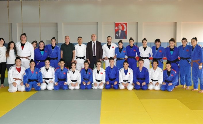 Gençler Avrupa Judo Şampiyonası'na katılacak milli takım, Trabzon'da kampa girdi