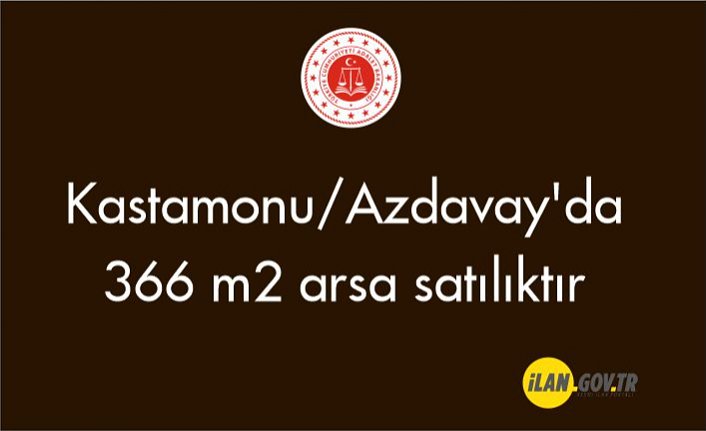 Kastamonu/Azdavay'da 366 m² arsa satılıktır
