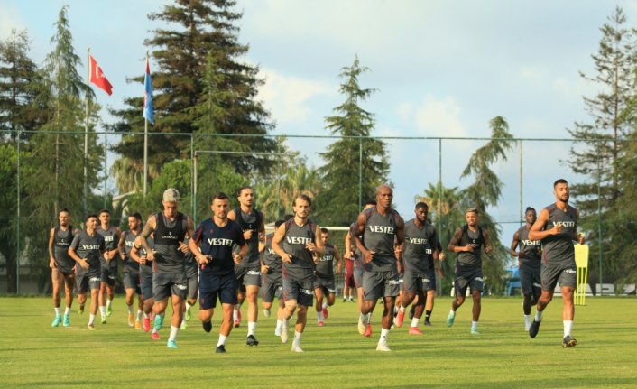 Trabzonspor, Molde maçının hazırlıklarını sürdürdü