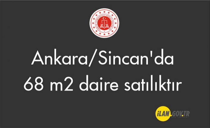 Ankara/Sincan'da 68 m² daire icradan satılıktır