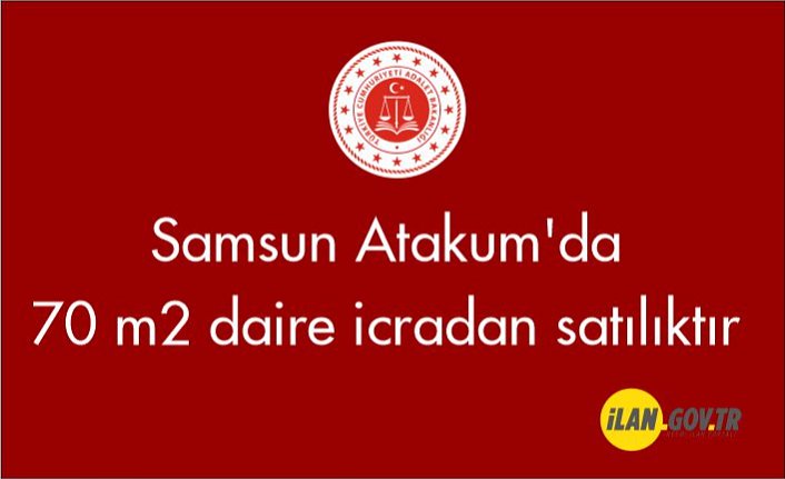 Samsun Atakum'da 70 m² daire icradan satılıktır