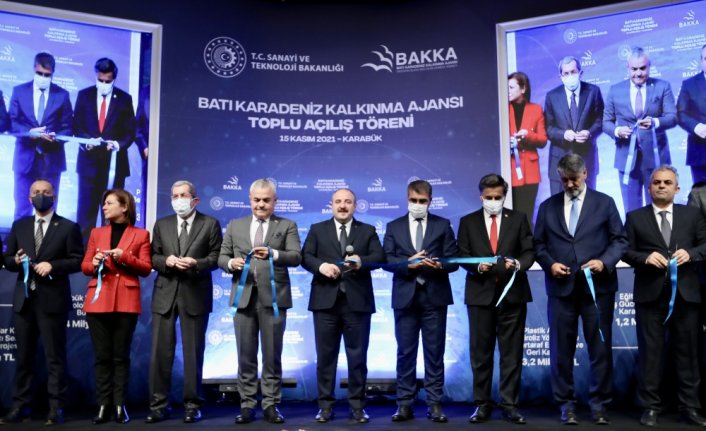 Bakan Varank, Karabük'te toplu açılış töreninde konuştu: