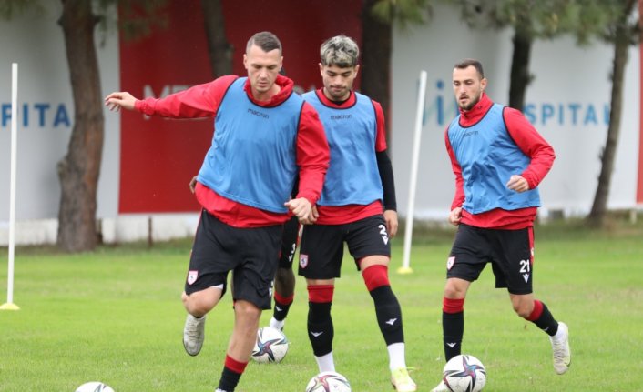 Samsunspor, Manisa FK maçı hazırlıklarını sürdürdü