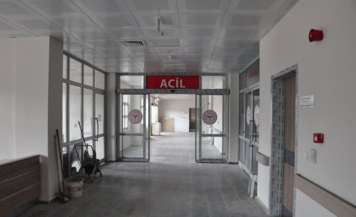 Mudurnu Devlet Hastanesi inşaatında sona gelindi