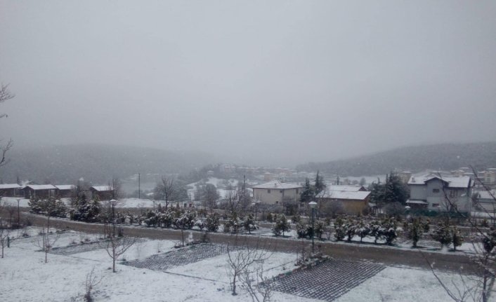 Tokat'ta kar etkili oluyor