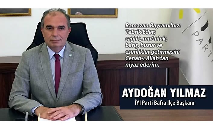 Başkan Aydoğan Yılmaz’dan Ramazan Bayramı Mesajı