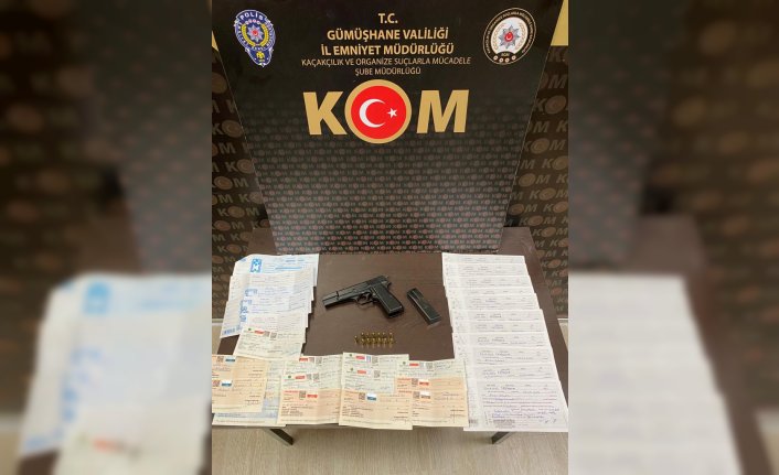 Gümüşhane ve Trabzon'da tefecilik operasyonunda 3 kişi gözaltına alındı