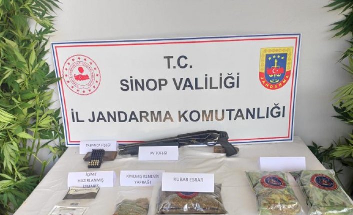 Sinop'ta uyuşturucu operasyonunda 3 zanlı yakalandı
