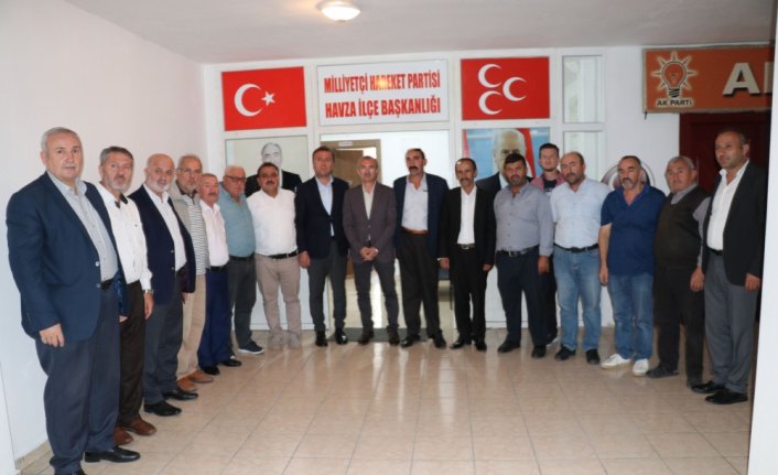 AK Parti Samsun Milletvekili Kırcalı'dan Havza'ya ziyaret