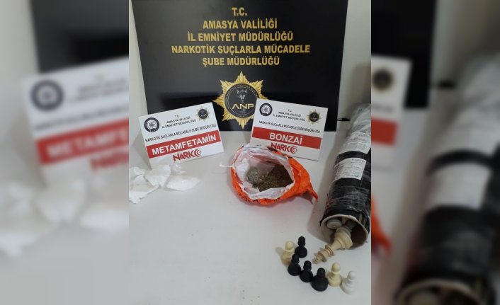 Amasya'da uyuşturucu operasyonunda 4 şüpheli tutuklandı