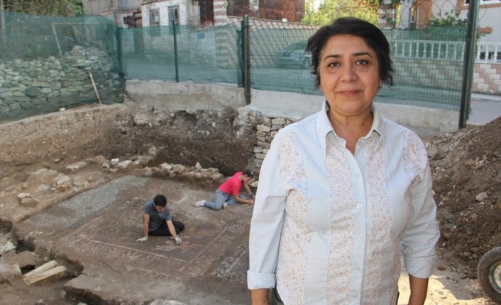 Balatlar Yapı Topluluğu'nda Helenistik Döneme ait yeni mozaiklere ulaşıldı
