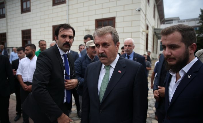 BBP Genel Başkanı Mustafa Destici, Düzce'de konuştu: